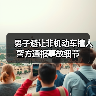 男子避让非机动车撞人 警方通报事故细节（图3）