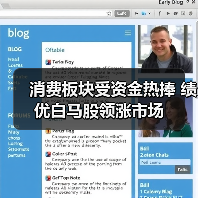 消费板块受资金热捧 绩优白马股领涨市场(图2) 消费板块受资金热捧 绩优白马股领涨市场(图2)
