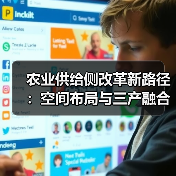 农业供给侧改革新路径:空间布局与三产融合如何突破?(图1) 农业供给侧改革新路径:空间布局与三产融合如何突破?(图1)