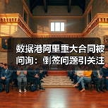 数据港阿里重大合同被问询：倒签问题引关注