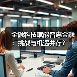 金融科技赋能普惠金融:挑战与机遇并存?(图4) 金融科技赋能普惠金融:挑战与机遇并存?(图4)