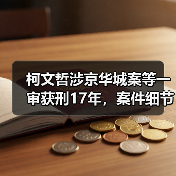 柯文哲涉京华城案等一审获刑17年，案件细节引关注