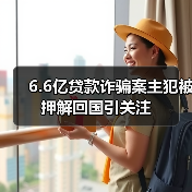 6.6亿贷款诈骗案主犯被押解回国引关注