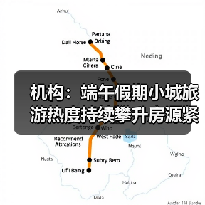 机构：端午假期小城旅游热度持续攀升房源紧俏