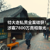 特大走私黄金案破获！涉案7800万真相曝光