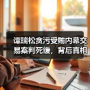 谭瑞松贪污受贿内幕交易案判死缓，背后真相引关注（图4）