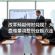 改革预期何时兑现？大盘缩量调整创业板六连跌