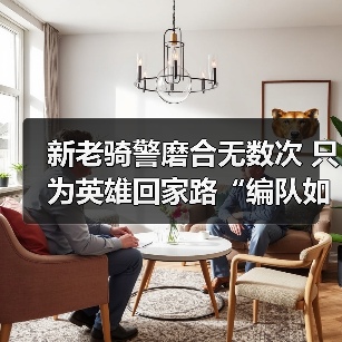 新老骑警磨合无数次 只为英雄回家路“编队如一体”