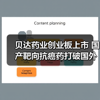 贝达药业创业板上市 国产靶向抗癌药打破国外垄断