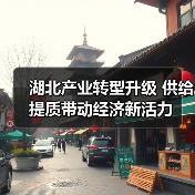 湖北产业转型升级 供给提质带动经济新活力