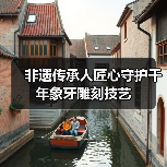 非遗传承人匠心守护千年象牙雕刻技艺