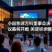 小股东诉万科董事会决议案将开庭 关键诉求曝光（图3）