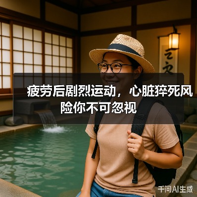 疲劳后剧烈运动，心脏猝死风险你不可忽视