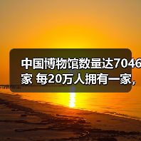 中国博物馆数量达7046家 每20万人拥有一家，最新数据背后有何新动向？