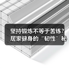 坚持锻炼不等于苦练？居家健身的“韧性”秘籍（图2）
