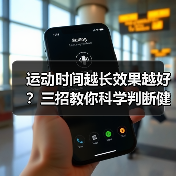 运动时间越长效果越好？三招教你科学判断健身成效