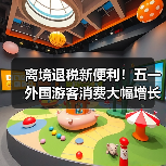 离境退税新便利！五一外国游客消费大幅增长