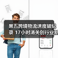 黑五跨境物流速度破纪录 17小时清关创行业新标杆（图2）