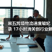 黑五跨境物流速度破纪录 17小时清关创行业新标杆