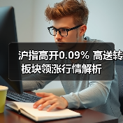沪指高开0.09% 高送转板块领涨行情解析（图2）
