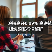 沪指高开0.09% 高送转板块领涨行情解析（图4）