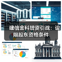 建信金科增资引战：设限股东资格条件（图4）