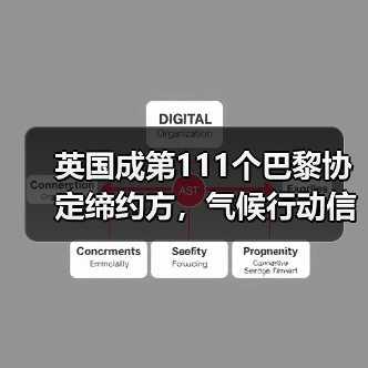 英国成第111个巴黎协定缔约方，气候行动信号如何传递？（图4）