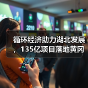 循环经济助力湖北发展，135亿项目落地黄冈