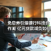 免息券引爆银行科技合作潮 亿元贷款减负如何落地？