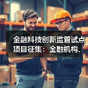 金融科技创新监管试点项目征集：金融机构、科技公司如何参与？（图1）