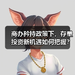 商办矜持政策下,存量投资新机遇如何把握?(图2) 商办矜持政策下,存量投资新机遇如何把握?(图2)