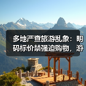 多地严查旅游乱象：明码标价禁强迫购物，游客权益如何保障？（图2）