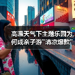 高温天气下主题乐园为何成亲子游 高温天气下主题乐园为何成亲子游