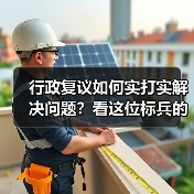 行政复议如何实打实解决问题?看这位标兵的破局之道(图3) 行政复议如何实打实解决问题?看这位标兵的破局之道(图3)