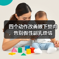 四个动作改善腋下赘肉，告别假性副乳烦恼（图3）