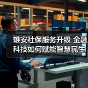 雄安社保服务升级 金融科技如何赋能智慧民生?(图3) 雄安社保服务升级 金融科技如何赋能智慧民生?(图3)