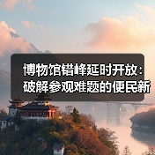 博物馆错峰延时开放:破解参观难题的便民新举措(图2) 博物馆错峰延时开放:破解参观难题的便民新举措(图2)