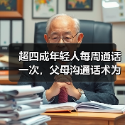 超四成年轻人每周通话一次,父母沟通话术为何让子女心累?(图2) 超四成年轻人每周通话一次,父母沟通话术为何让子女心累?(图2)