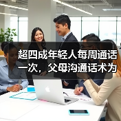超四成年轻人每周通话一次,父母沟通话术为何让子女心累?(图3) 超四成年轻人每周通话一次,父母沟通话术为何让子女心累?(图3)