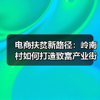 电商扶贫新路径：岭南村如何打造致富产业街？（图2）