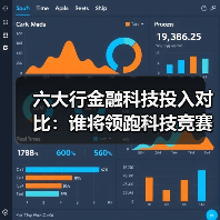 六大行金融科技投入对比:谁将领跑科技竞赛?(图1) 六大行金融科技投入对比:谁将领跑科技竞赛?(图1)