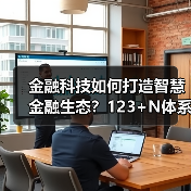 金融科技如何打造智慧金融生态？123+N体系深度解析