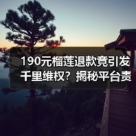 190元榴莲退款竟引发千里维权？揭秘平台责任纠纷（图2）