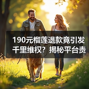 190元榴莲退款竟引发千里维权？揭秘平台责任纠纷（图1）