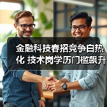 金融科技春招竞争白热化 技术岗学历门槛飙升引热议(图1) 金融科技春招竞争白热化 技术岗学历门槛飙升引热议(图1)