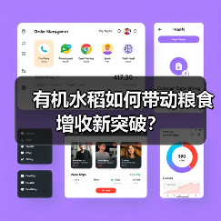有机水稻如何带动粮食增收新突破?(图4) 有机水稻如何带动粮食增收新突破?(图4)