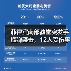 菲律宾南部教堂突发手榴弹袭击,12人受伤事件调查进展如何?(图3) 菲律宾南部教堂突发手榴弹袭击,12人受伤事件调查进展如何?(图3)