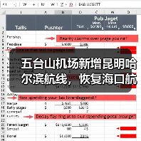 五台山机场新增昆明哈尔滨航线,恢复海口航班提升旅游便利性(图4) 五台山机场新增昆明哈尔滨航线,恢复海口航班提升旅游便利性(图4)