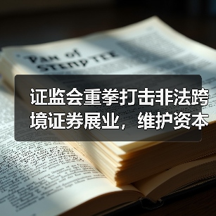 证监会重拳打击非法跨境证券展业,维护资本市场秩序(图1) 证监会重拳打击非法跨境证券展业,维护资本市场秩序(图1)