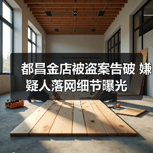 都昌金店被盗案告破 嫌疑人落网细节曝光（图3）